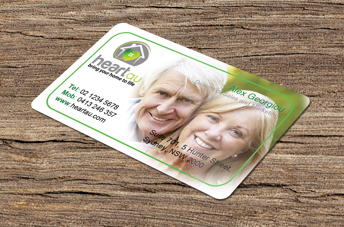 Business Card Design by AFHUN for Heartau | Design #5552490