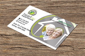 Business Card Design by AFHUN for Heartau | Design: #5552492