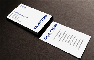 Design de Carte de Visite par INDIAN_Ashok pour Clayton Drainage Earthworks | Design : #5543464