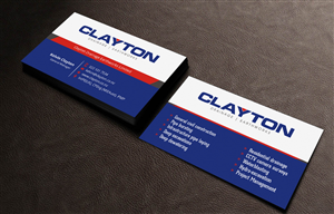 Design de Carte de Visite par INDIAN_Ashok pour Clayton Drainage Earthworks | Design : #5543481