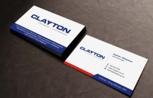 Business Card Design by INDIAN_Ashok for Clayton Drainage Earthworks | Design: #6896774