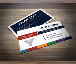 Business Card Design by Matrix5 Creative for Clayton Drainage Earthworks | Design: #5582770