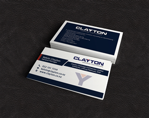 Business Card Design by Matrix5 Creative for Clayton Drainage Earthworks | Design: #5583094