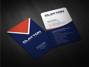 Business Card Design by Atvento Graphics for Clayton Drainage Earthworks | Design: #5551253