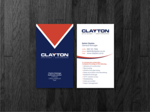 Business Card Design by Atvento Graphics for Clayton Drainage Earthworks | Design: #6906474