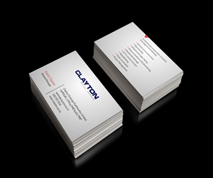 Business Card Design by meenals for Clayton Drainage Earthworks | Design: #5550365