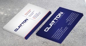 Diseño de Tarjeta de Presentación por upwork para Clayton Drainage Earthworks | Diseño: #6896574