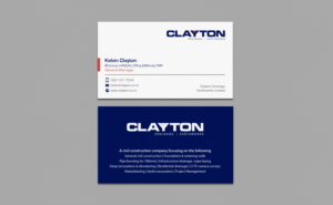 Business Card Design by chandrayaan.creative