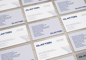 Business Card Design by saneer
