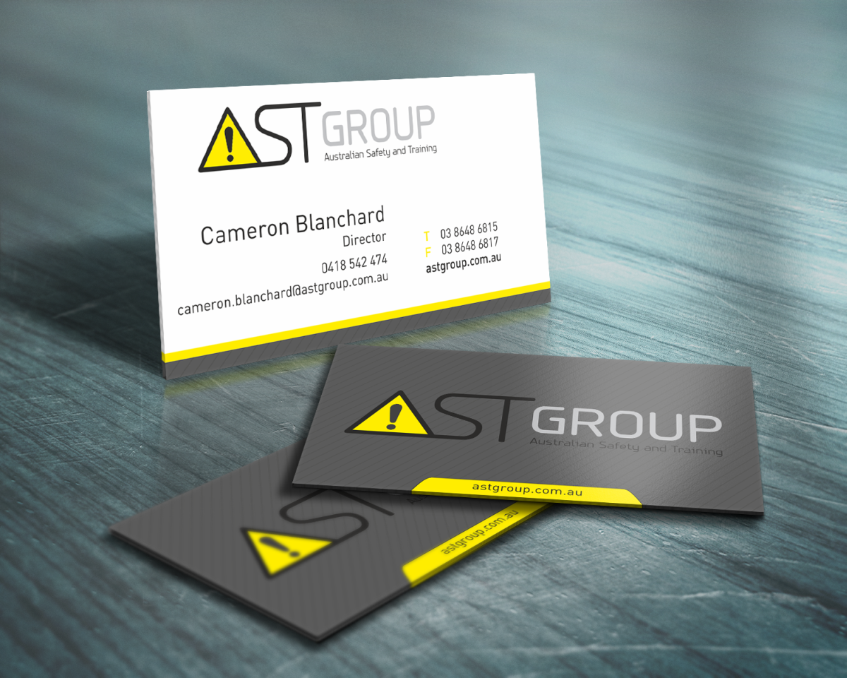 Business Card Design by HYPdesign for AST Trust | Design #1528445