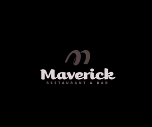 Maverick Restaurant & Bar | Logo Design by Buck Tornado