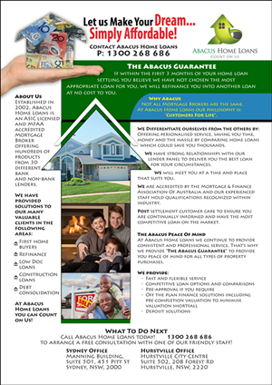 Flyer Design by Anderson Graphic Design for Triple One Realty | Design #304230