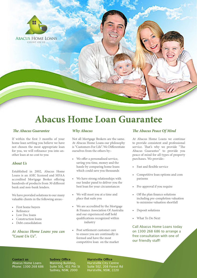 Flyer-Design von Great Works für Triple One Realty | Design #296373