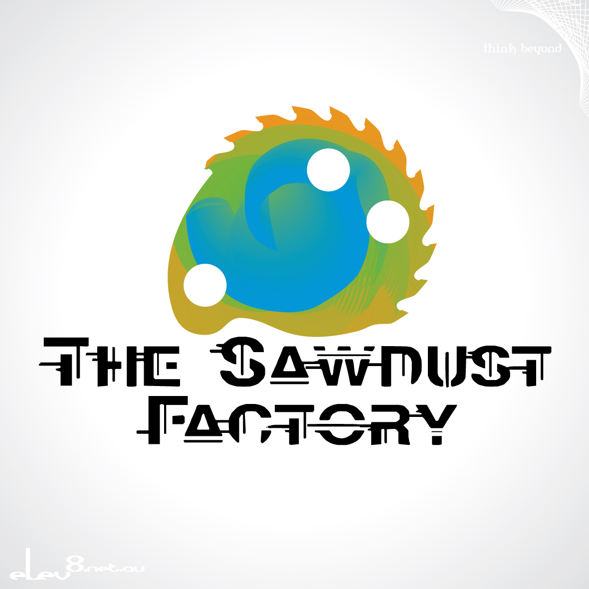 Logo-Design von elev8.net.au für The Sawdust Factory | Design #8166