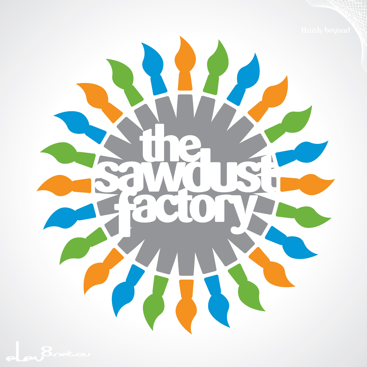 Logo Design by elev8.net.au for The Sawdust Factory | Design #8167