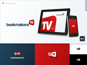 bookmakers.tv | Diseño de Logo por Raoul Camion