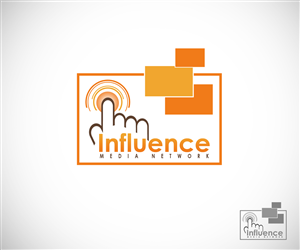 Logo Design by Moustache-Graphics for Influence Media Network | Design: #5547383