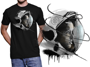 T-shirt Design by coke one