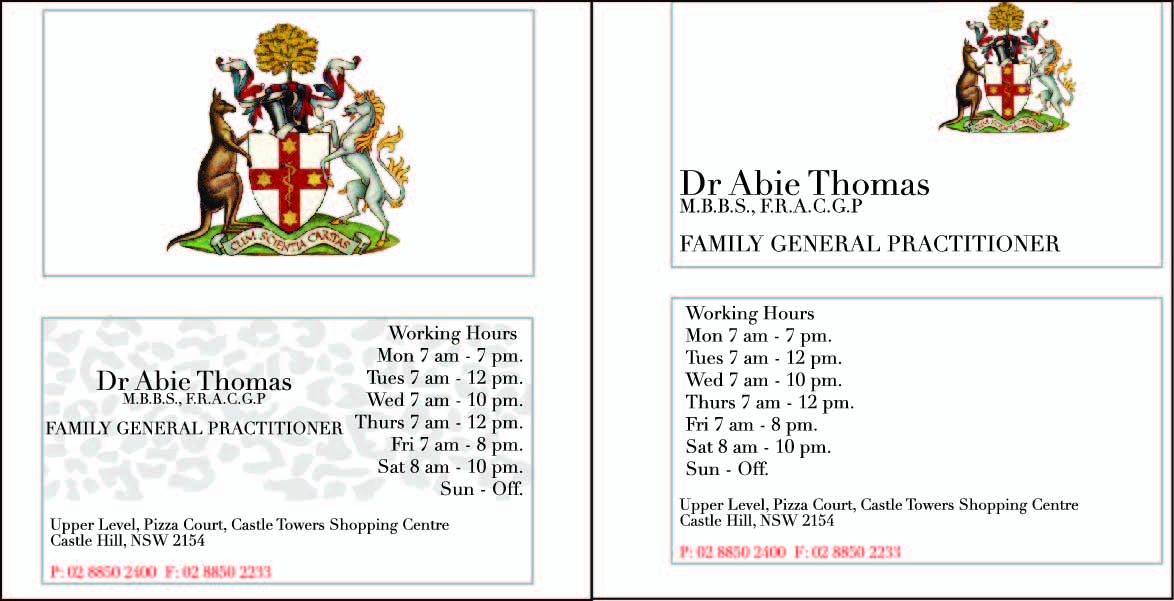 Visitenkarten-Design von Hide me für dieses Projekt | Design #1564039