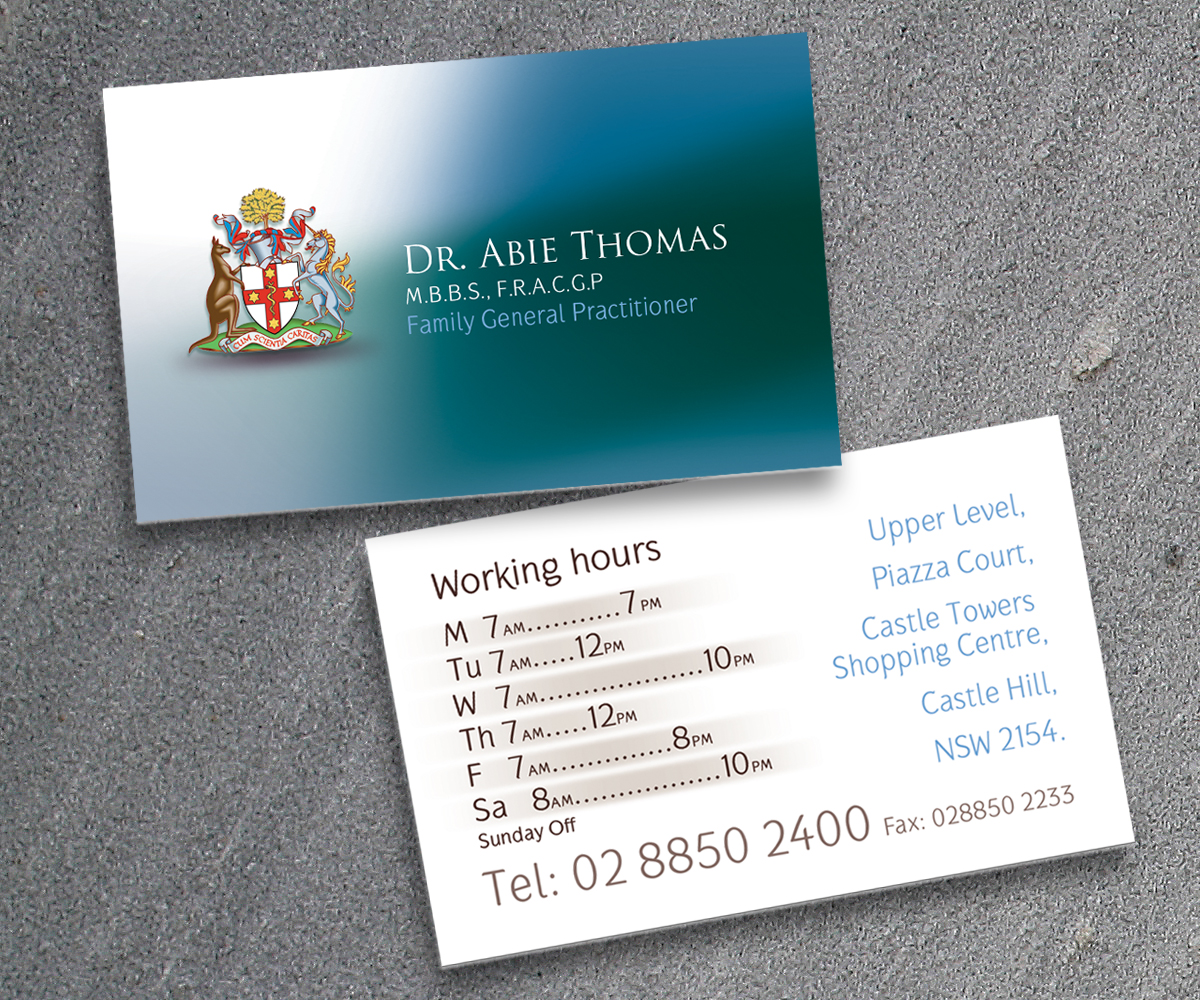 Business Card Design by see why for this project | Design #1564050