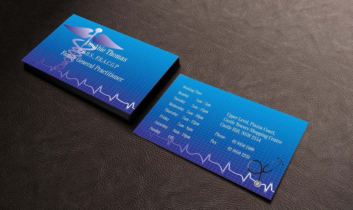 Business Card Design by Adi Toader for this project | Design #1544829