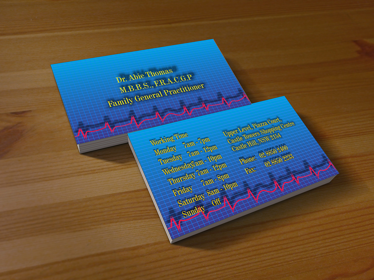 Diseño de Tarjeta de Presentación por Adi Toader para este proyecto | Diseño #1553815