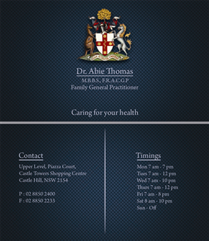 Business Card Design by TS Designs for this project | Design: #1529387