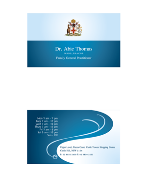 Business Card Design by Sugar Vector Design for this project | Design: #1527946