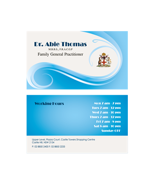 Business Card Design by Sugar Vector Design for this project | Design: #1530893