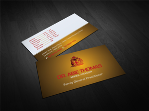 Business Card Design by diRtY.EMM for this project | Design: #1529632