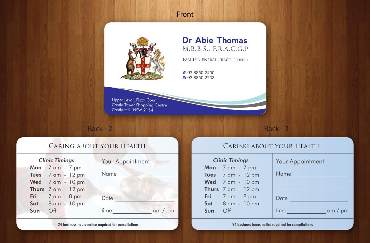 Business Card Design by Sbss for this project | Design #1533239