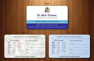 Business Card Design by Sbss for this project | Design: #1533288
