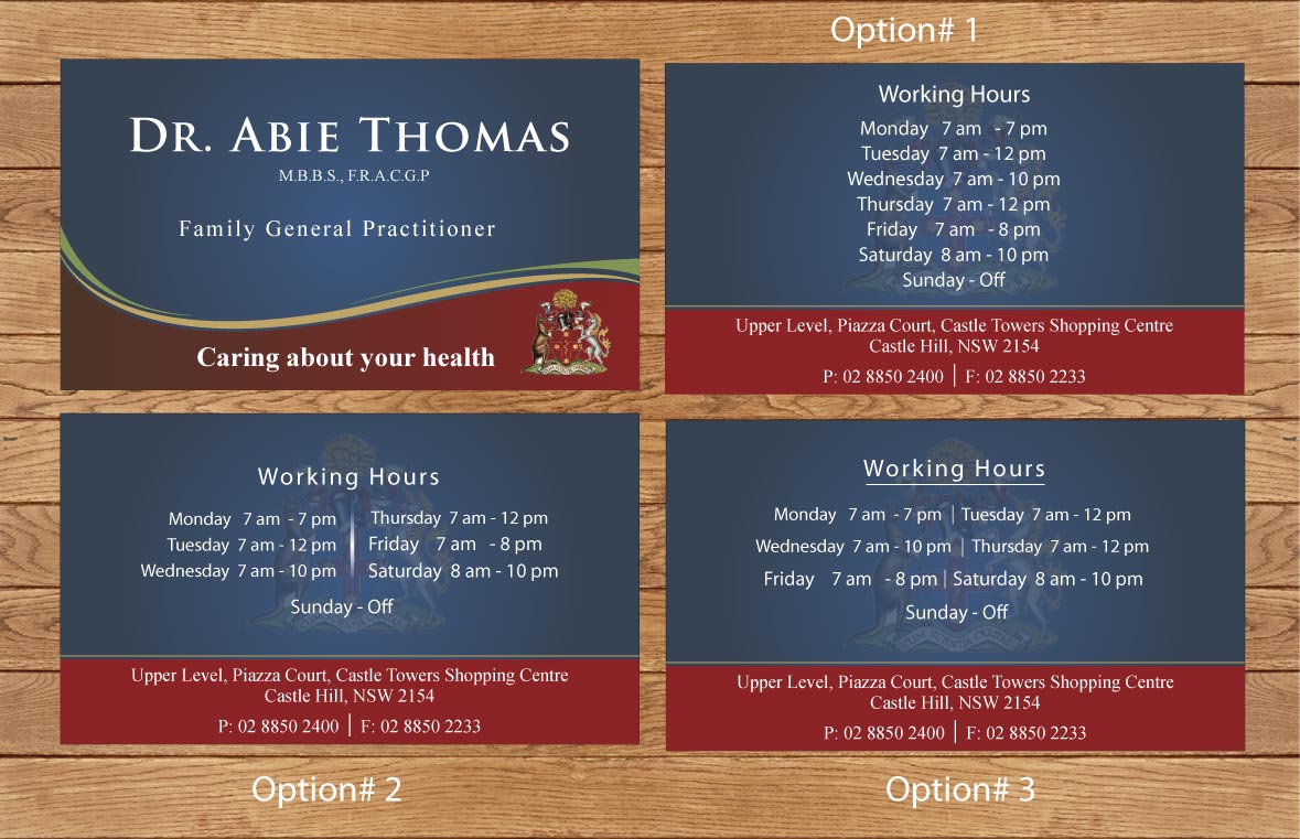 Business Card Design by Sbss for this project | Design #1540172