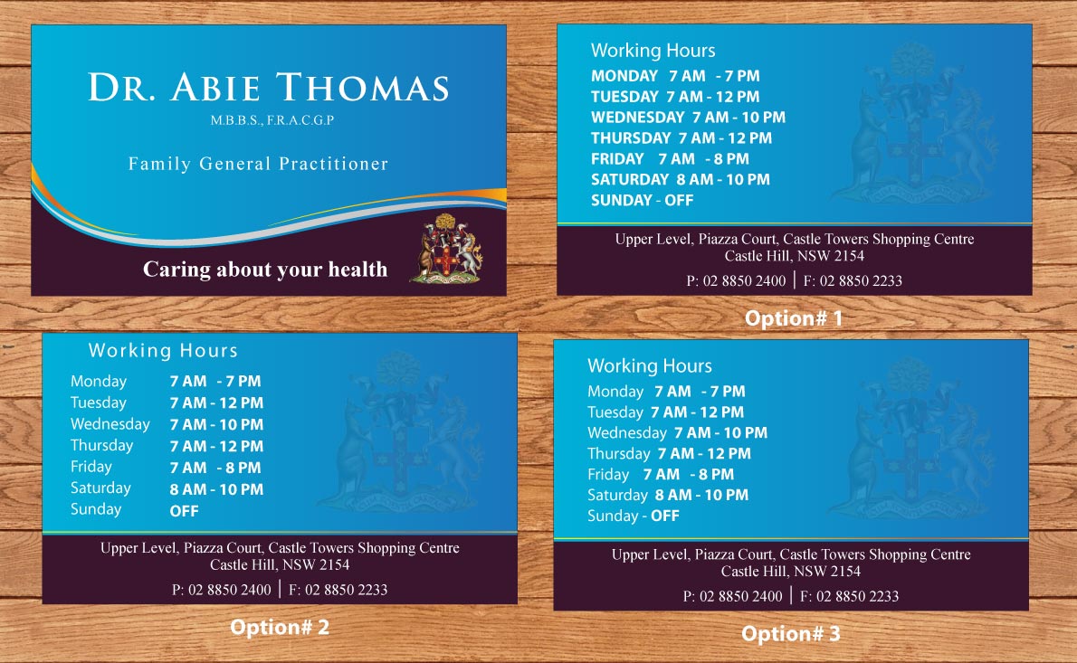 Visitenkarten-Design von Sbss für dieses Projekt | Design #1547528