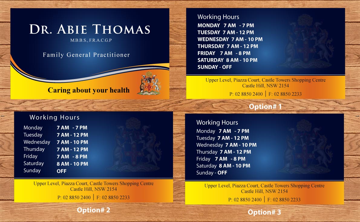 Visitenkarten-Design von Sbss für dieses Projekt | Design #1547531