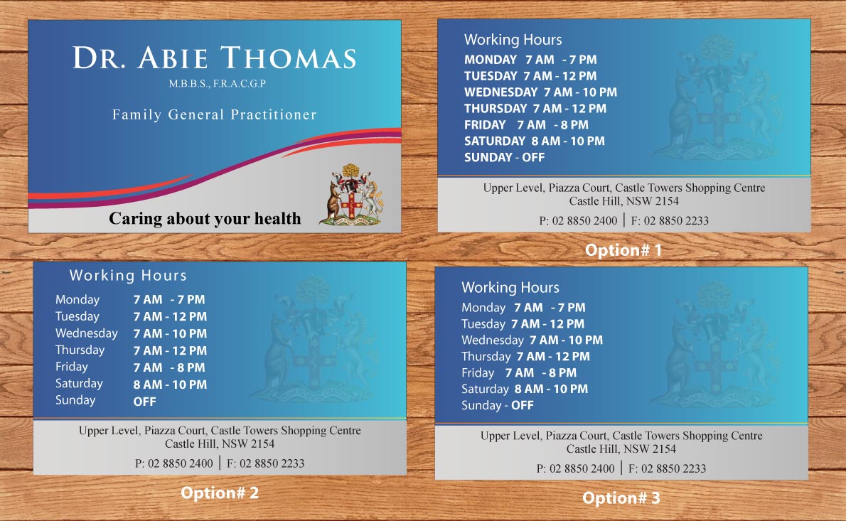 Visitenkarten-Design von Sbss für dieses Projekt | Design #1547537