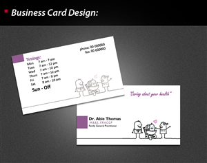 Business Card Design by wolfgfxdesign