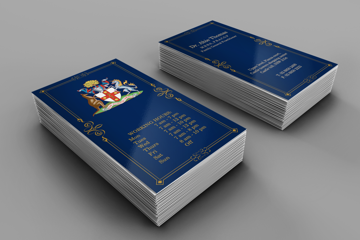 Business Card Design by HYPdesign for this project | Design #1532923