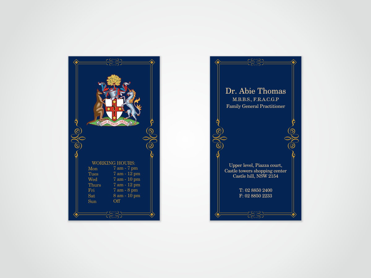 Business Card Design by HYPdesign for this project | Design #1540794