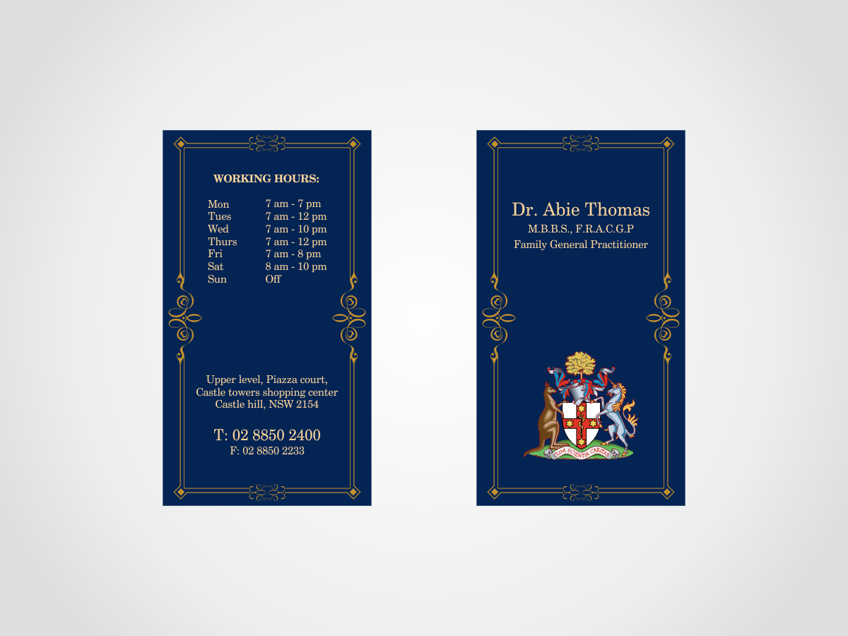 Business Card Design by HYPdesign for this project | Design #1545053