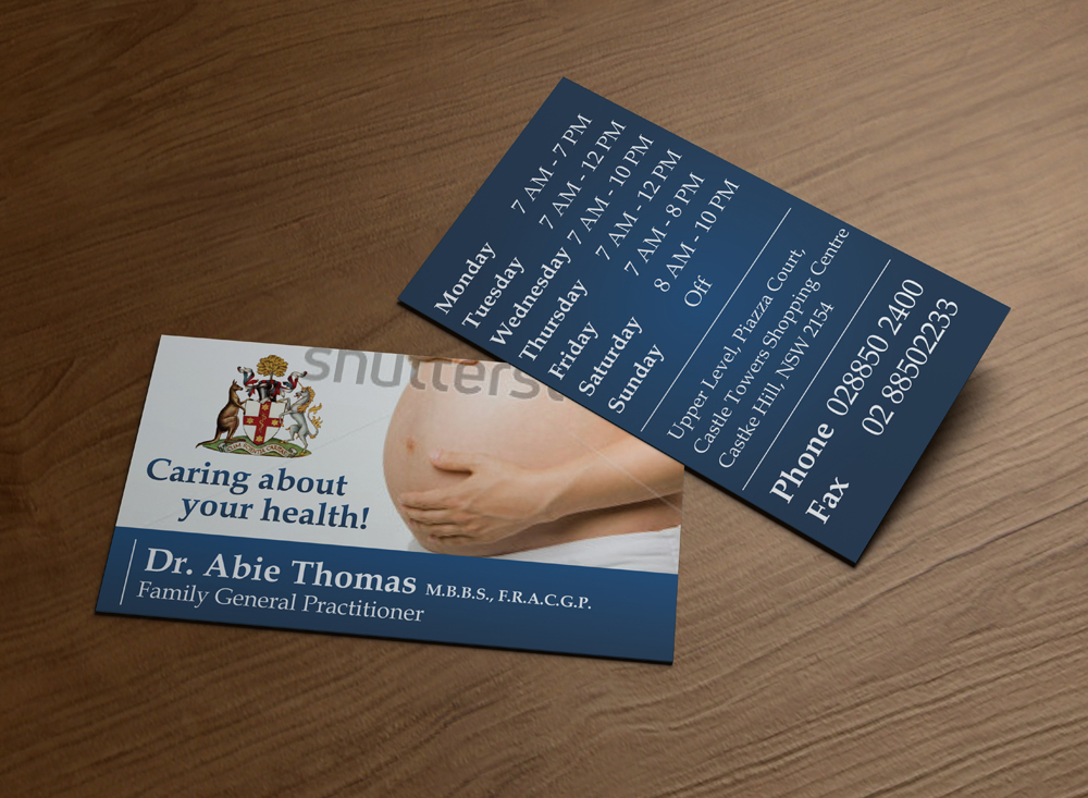 Business Card Design by MPStudio for this project | Design #1550821