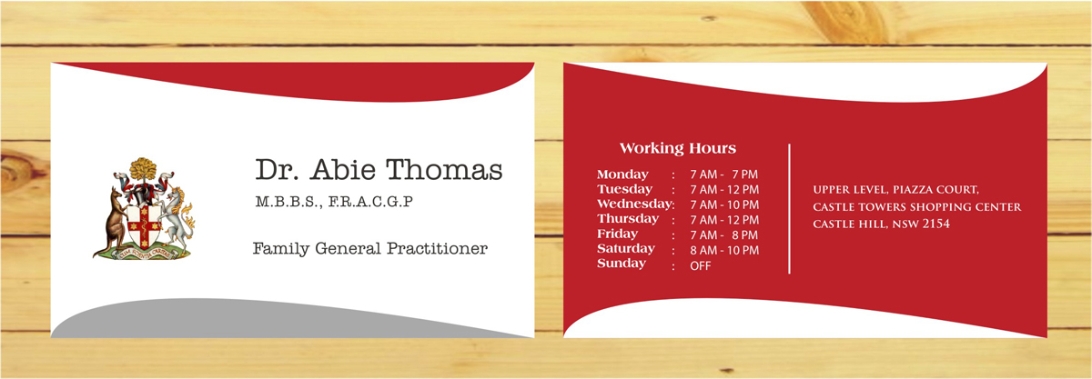Business Card Design by kiyos creativities for this project | Design #1560968