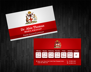 Business Card Design by Owaisias for this project | Design: #1535279