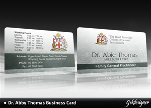 Business Card Design by gekgrfx for this project | Design: #1557797
