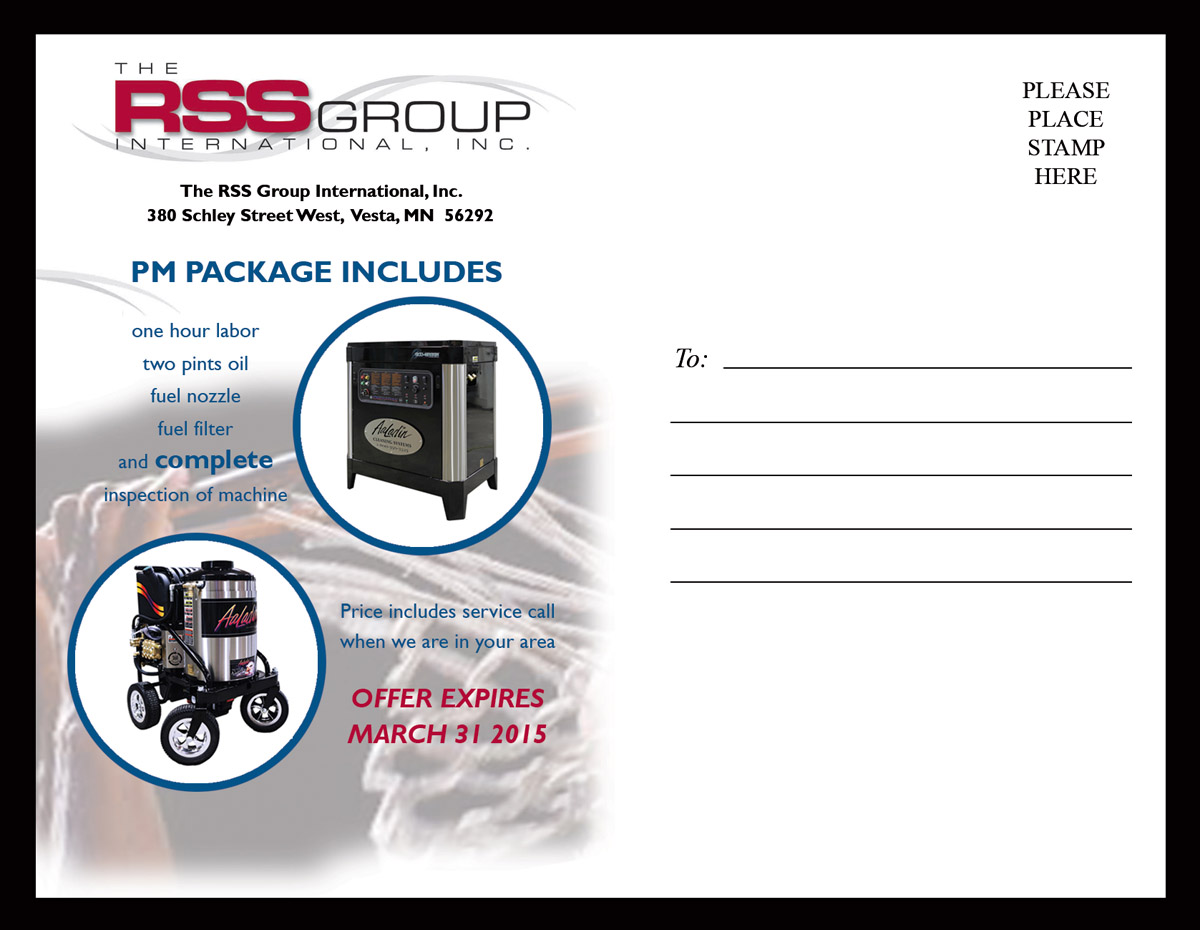Design de Carte Postale par zoe.hodgson pour The RSS Group International, Inc. | Design #5554207
