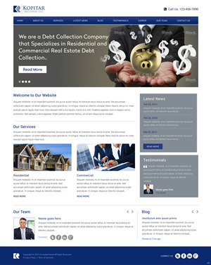 Web Design by pb for kopitar recovery llc | Design: #5564551