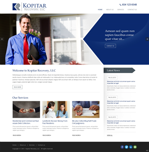 Web Design by pb for kopitar recovery llc | Design: #5564582