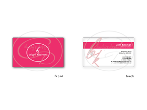 Business Card Design by chanly's designs