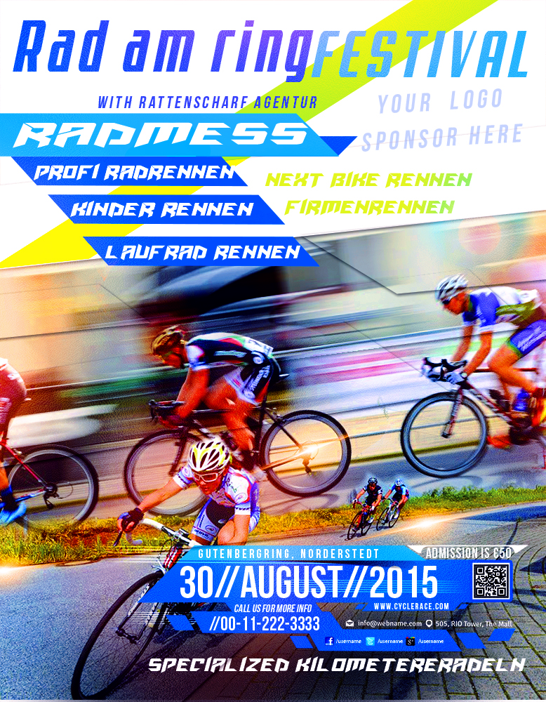 Poster Design by NinjartDesign for Rattenscharf Event Agentur | Design #5582534