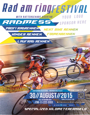 Poster-Design von NinjartDesign für Rattenscharf Event Agentur | Design: #5582534